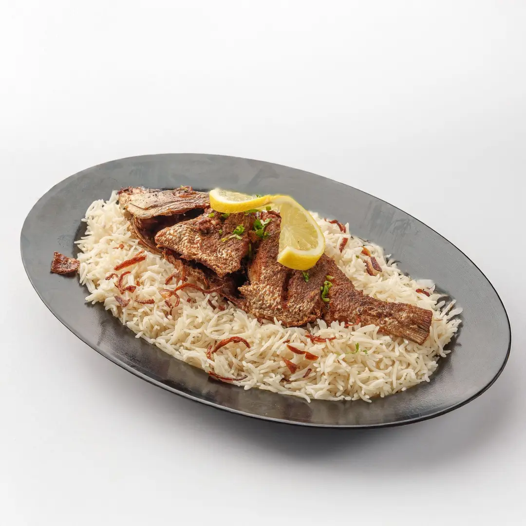 Fried fish with rice